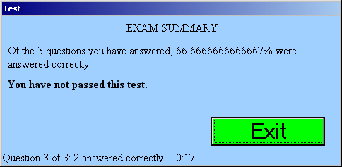 Hospital Questions: Questionnaire Results