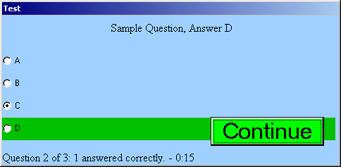 Hospital Questions: Sample question answered incorrectly