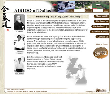 Aikido of Dallas Screenshot