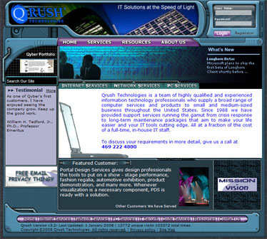 Qrush Technologies Screenshot